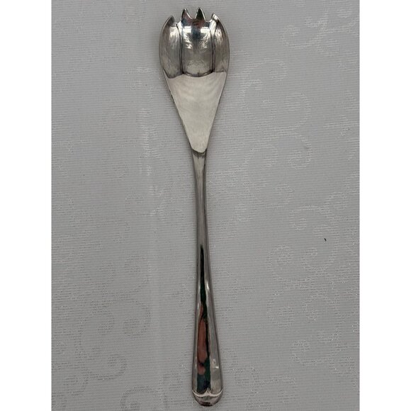 Vintage Silver Plated England Salad Serving Set - Picture 4 of 5